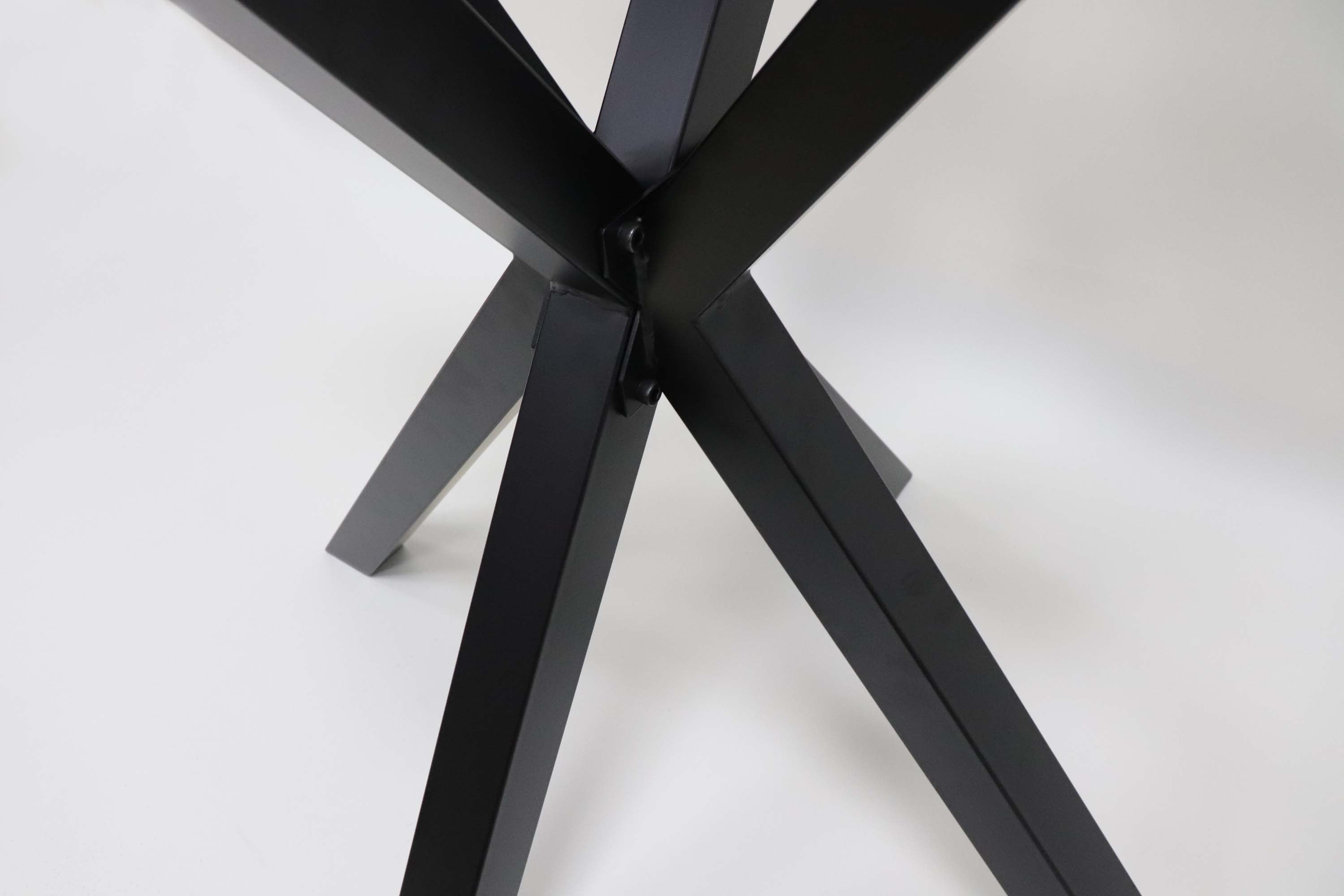 Spider Shape Table Base for Round Dining Table - Heavy Duty Metal Pedestal for Kitchen, Restaurant, and Outdoor Use