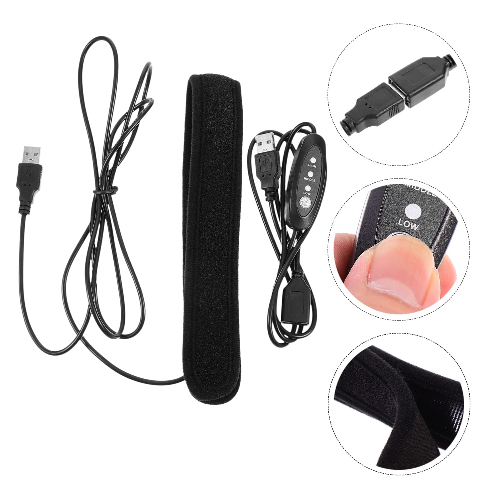 Mobestech USB Heater 2 Pack - Dew Heater Strip for Telescope & Camera Lens - Anti-Fog Warmer with USB Power - Perfect for Astronomy, Photography & Outdoor Use