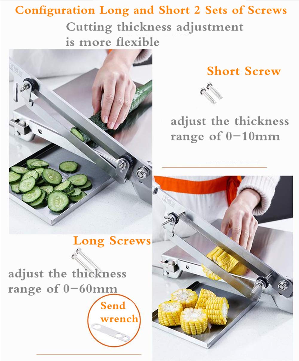 Premium Stainless Steel Meat Chopper & Slicer - 9.5