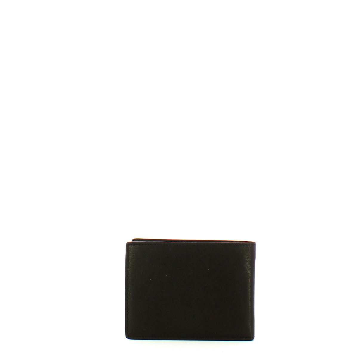 Aeronautica Militare AM172 Genuine Leather Wallet with Chain & Coin Pouch - Black (NERO) - Perfect for Travel, Everyday Carry & Gift Giving