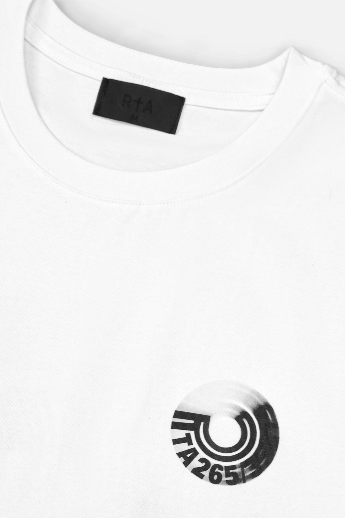 Liam Short Sleeve T-Shirt for Men | White Wheel Spin Graphic Tee | Casual Wear, Street Style & Everyday Outfits