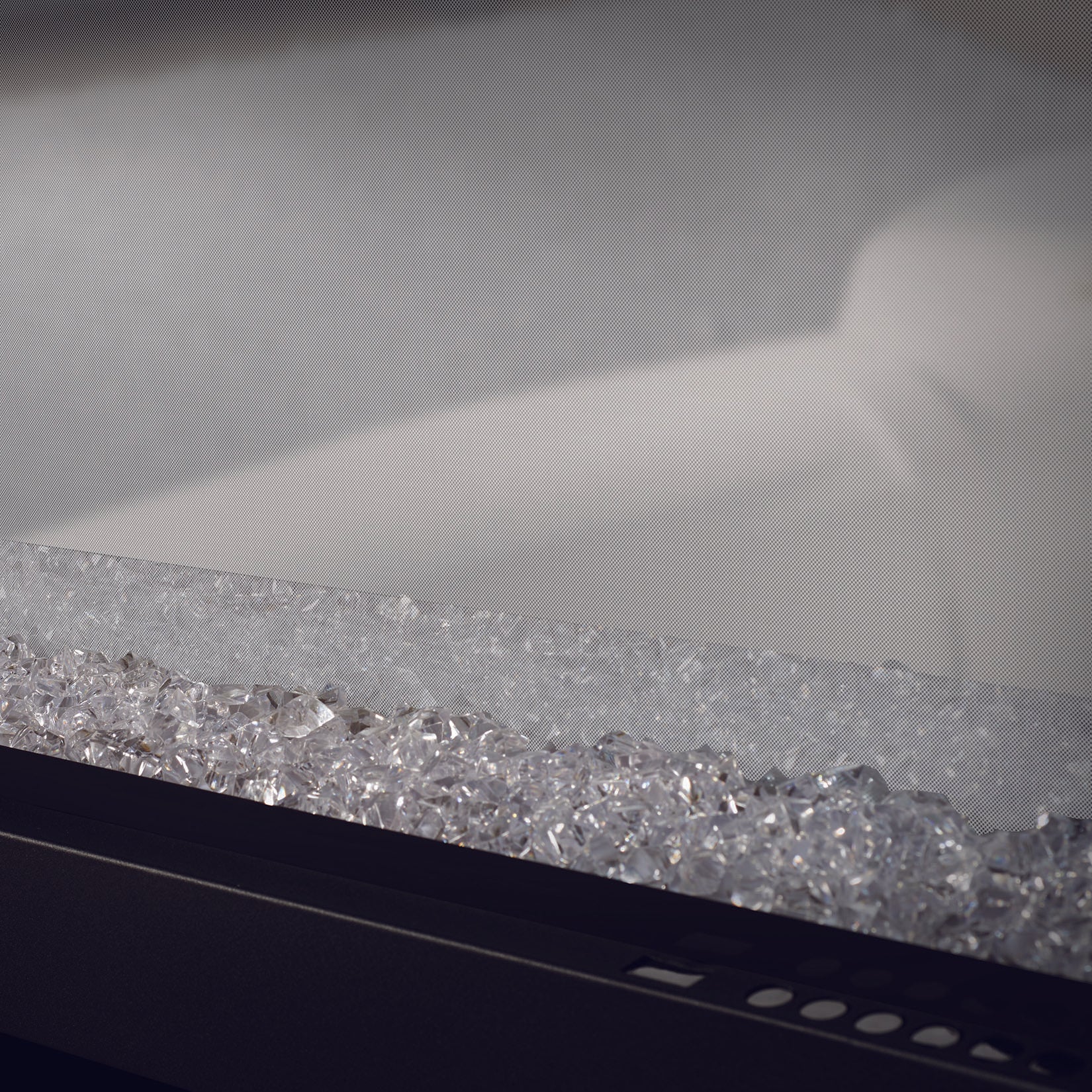 Napoleon Clearion Elite 50-Inch See-Through Electric Fireplace - Modern Heating for Living Room, Bedroom & Office Spaces