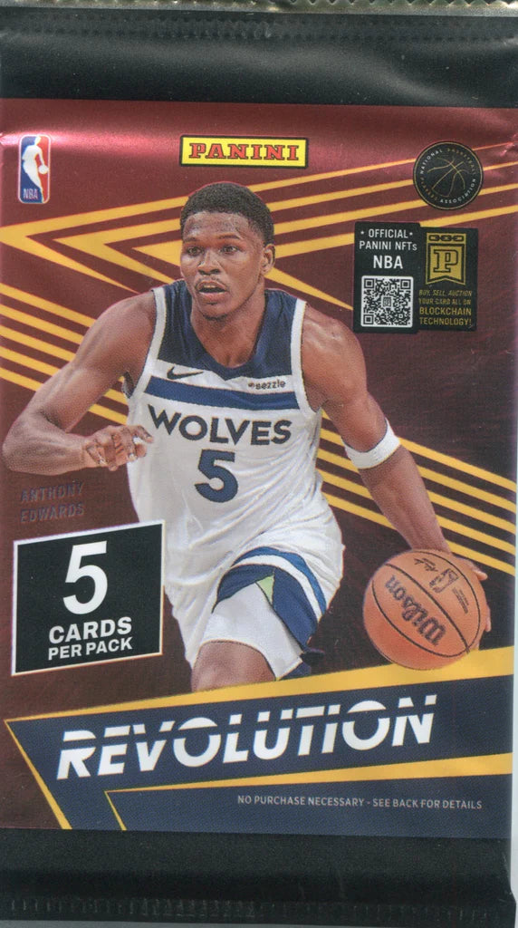 2024-25 Panini Revolution Basketball Hobby Box - Collectible NBA Trading Cards for Fans & Investors | Perfect for Trading, Collecting, and Fantasy Sports