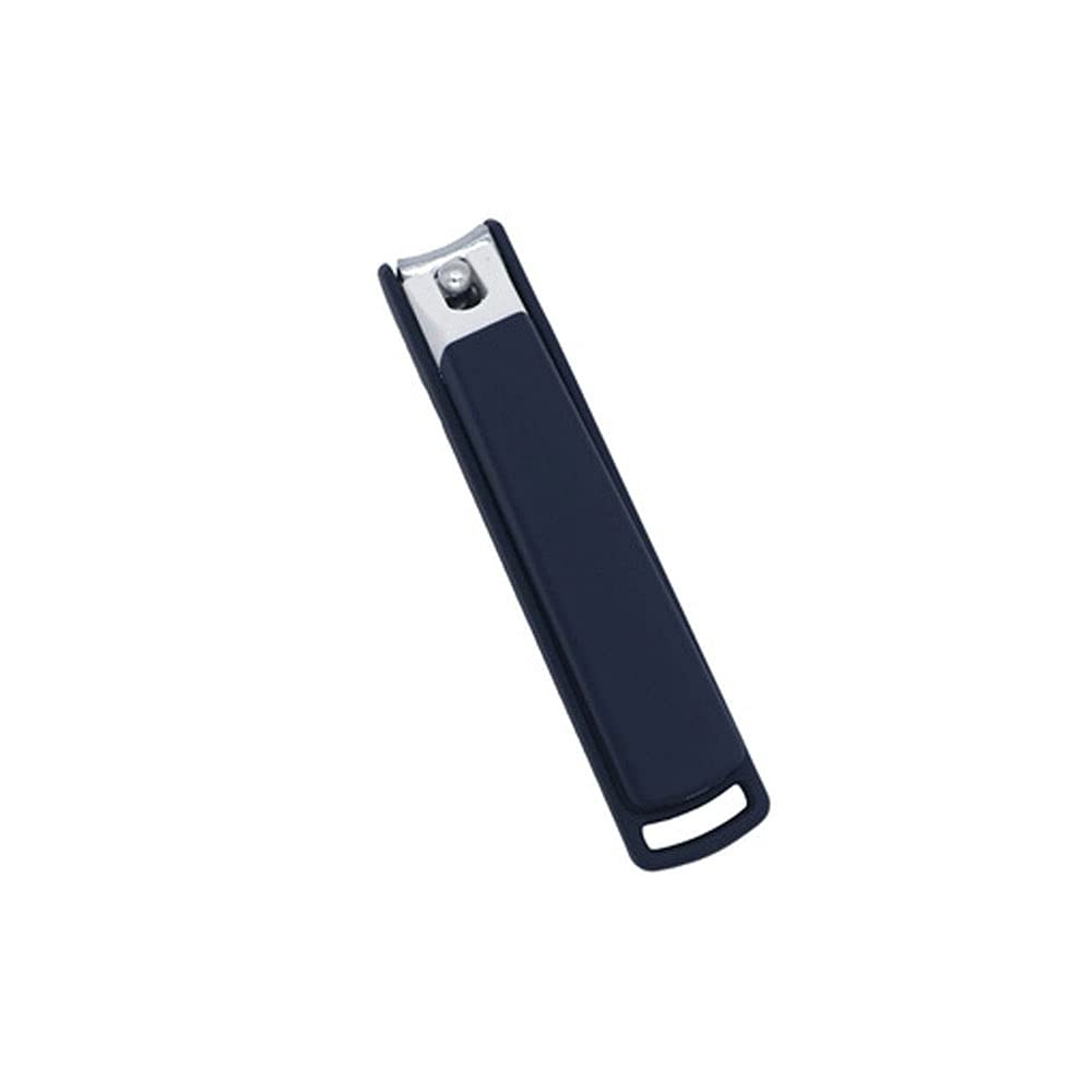 Professional Stainless Steel Folding Toenail Clippers - Anti-Splash Design for Home & Travel Manicure/Pedicure - Durable Nail Care Tool for Men & Women (Blue) - Perfect for Grooming, Hygiene & On-the-Go Nail Maintenance