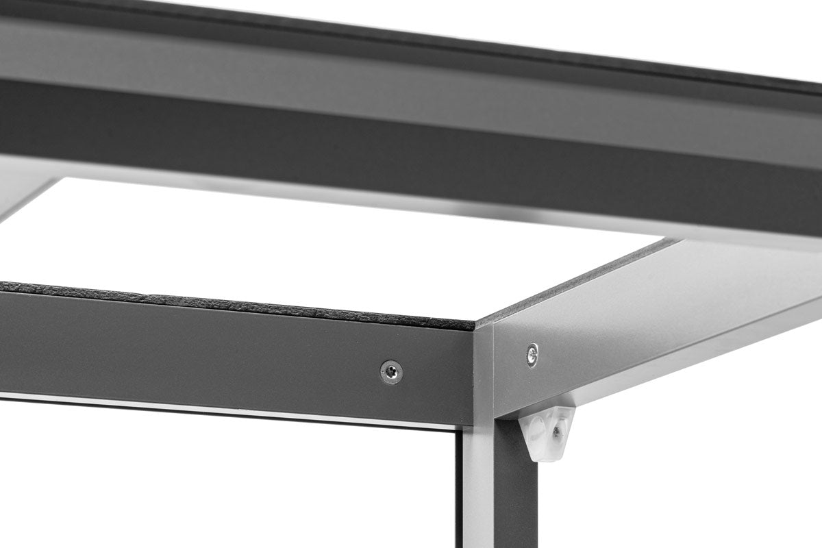 Ultum Nature Systems Premium Aluminum Aquarium Stand - Heavy Duty Fish Tank Cabinet for Saltwater & Freshwater Setups - Perfect for Home, Office & Aquatic Stores