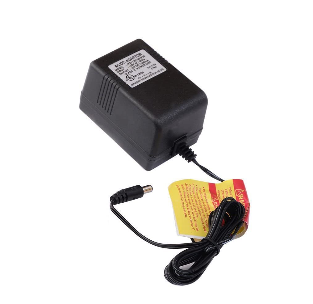 LinkePow 12V Fast Charger for Kids Electric Ride-On Cars & Trucks with Remote Control - Universal Power Adapter for Children's Battery-Powered Vehicles - Perfect for Home, Park, and Backyard Playtime