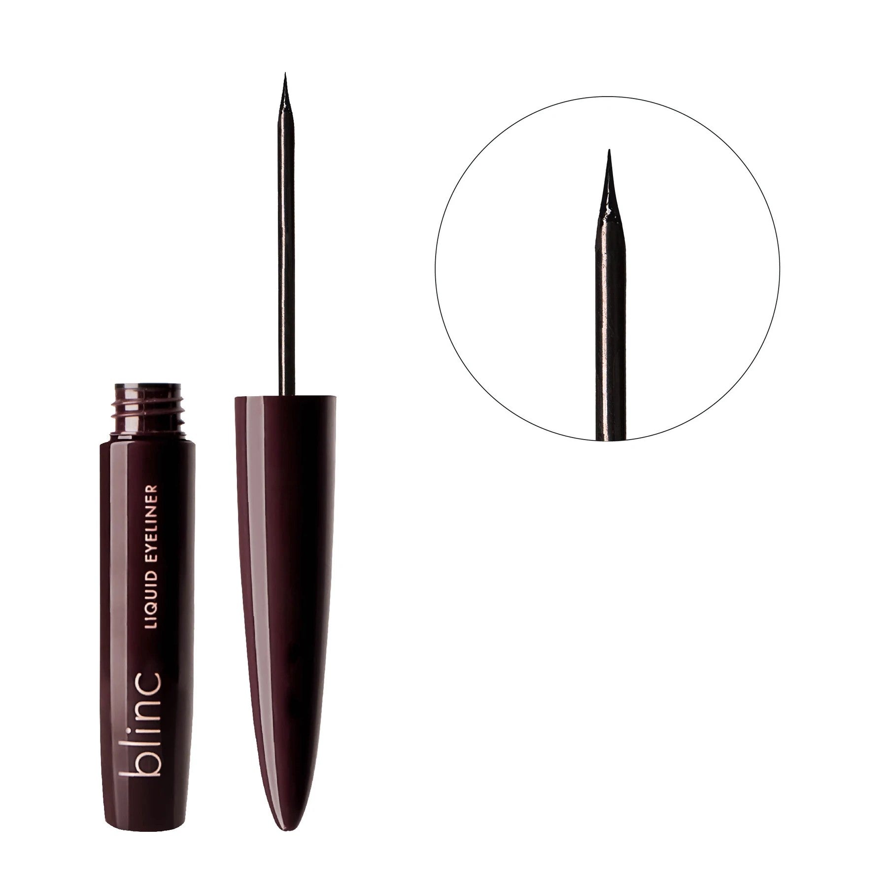 Waterproof Liquid Eyeliner Pen - Intense Black (6.0mL/0.20 Fl Oz) - Long Lasting Smudge Proof Eyeliner for Precise Winged Liner & Cat Eye Makeup - Perfect for Daily Wear, Parties & Special Occasions
