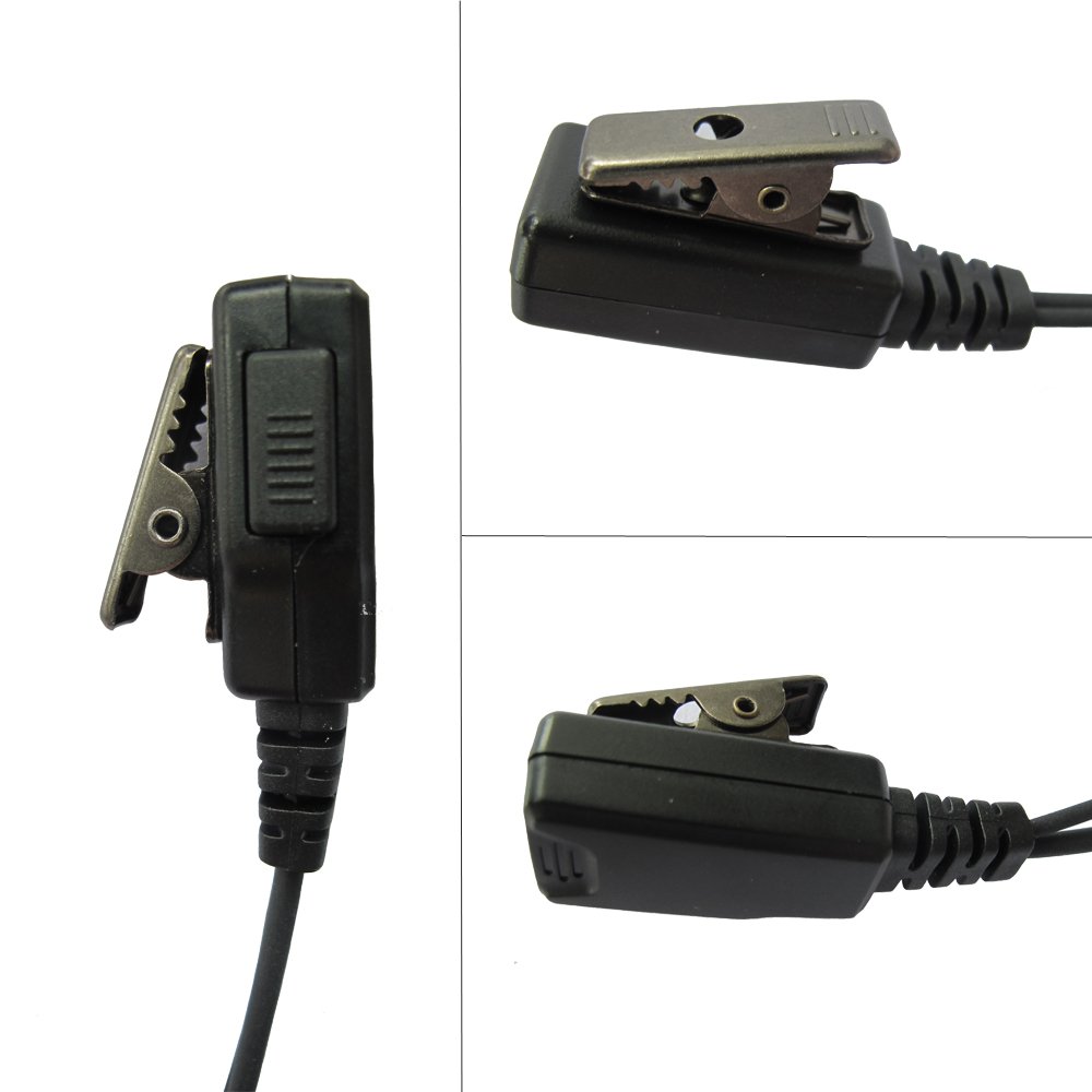Hytera DMR Two Way Radio Earpiece - Compatible with PD782, PD782G, PD702, PD702G - FBI Surveillance Headset for Secure Communication - Perfect for Law Enforcement, Security & Surveillance Teams