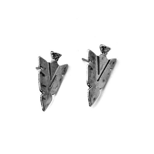 Vintage Arrowhead Earrings in Antique Silver - Boho Chic Jewelry for Women, Perfect for Casual Wear, Festivals & Layering