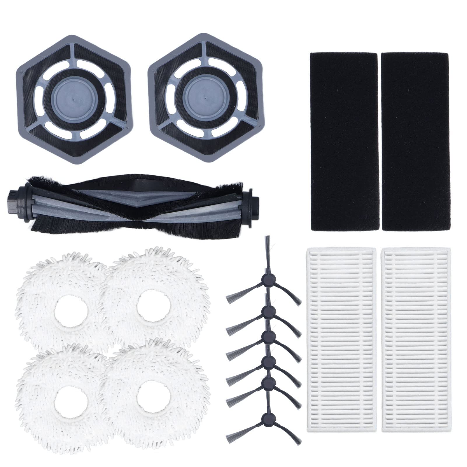 CHICIRIS Robot Vacuum Cleaner Side Brush - Durable Replacement Bristles with Easy Installation | Compatible with Most Robot Vacuums & Mops | Perfect for Hardwood Floors, Carpets & Pet Hair Cleaning