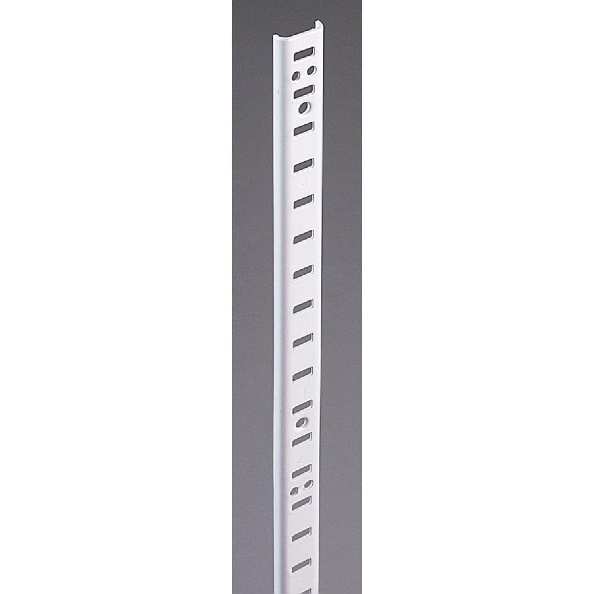 Heavy Duty Steel Shelf Pilaster by Knape & Vogt - 60 Inch Length, 250 lb Capacity - Perfect for Garage Storage, Retail Shelving & Warehouse Organization