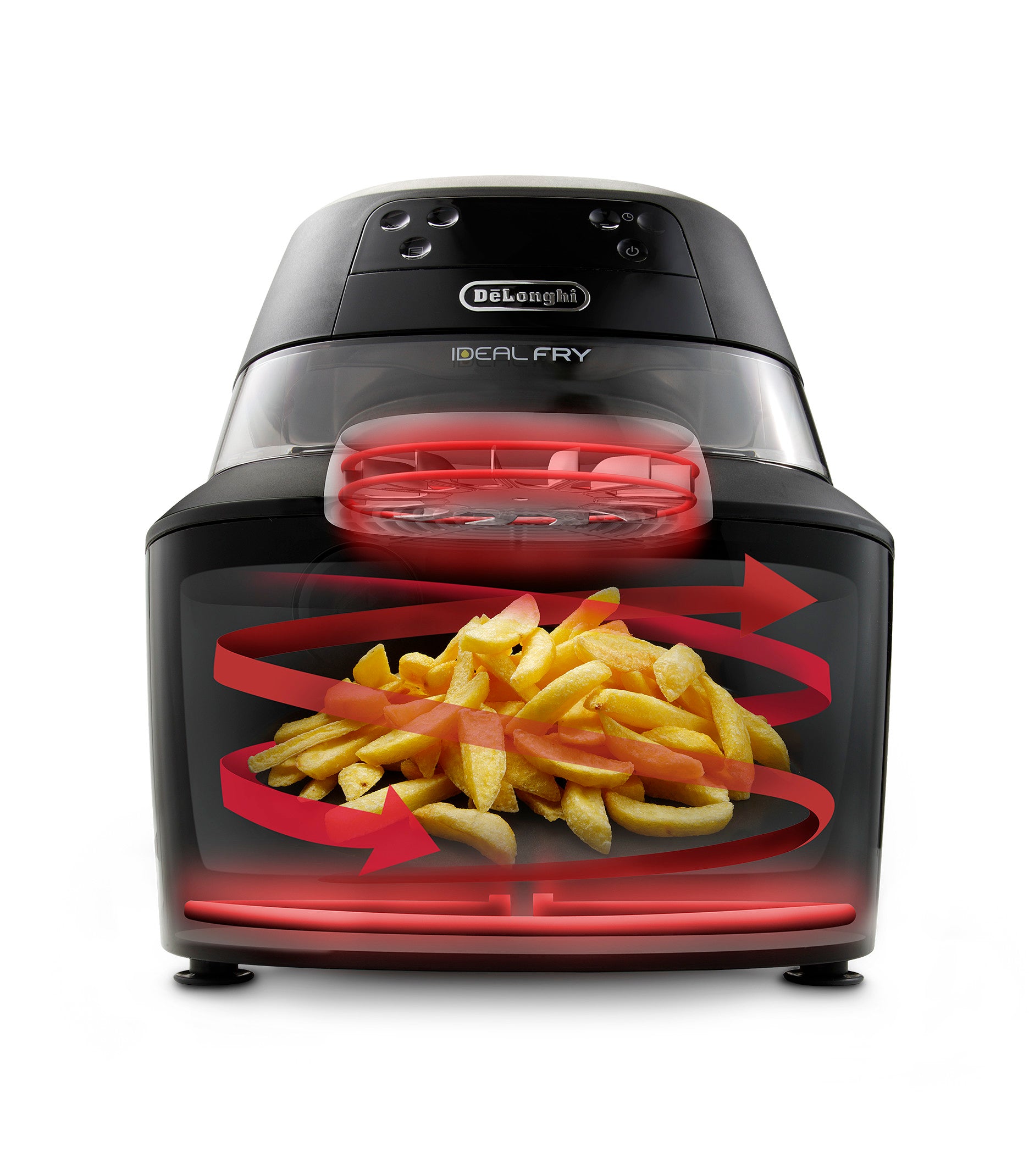 Delonghi FH2394 Idealfry Air Fryer - Healthy Oil-Free Cooking for Crispy Fries, Chicken, and More - Perfect for Home, Kitchen, and Family Meals