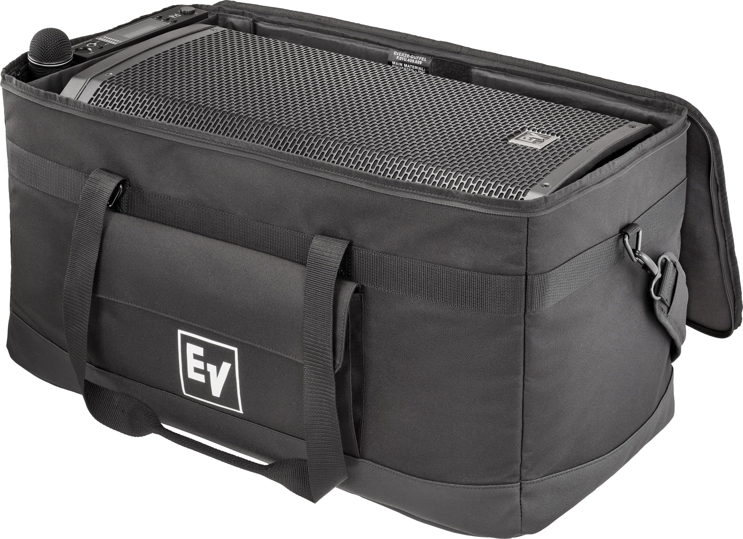 Electro-Voice EVERSE Padded DJ Equipment Duffel Bag (F.01U.409.039) - Durable Protective Gear for DJs & Musicians - Perfect for Travel, Gigs & Equipment Storage
