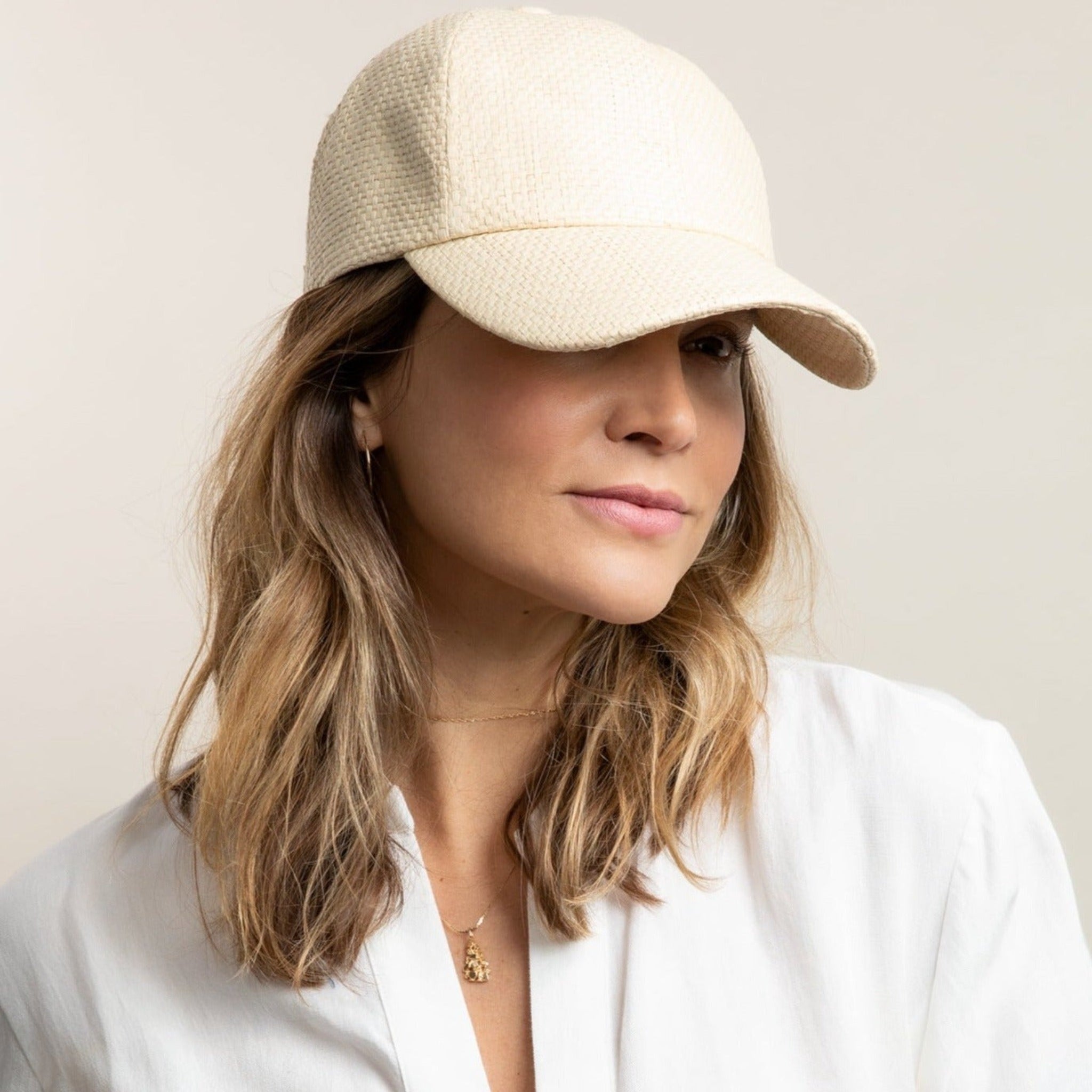 Stylish Natural Beach Cap for Men & Women - Perfect for Sun Protection, Outdoor Activities, and Summer Vacations