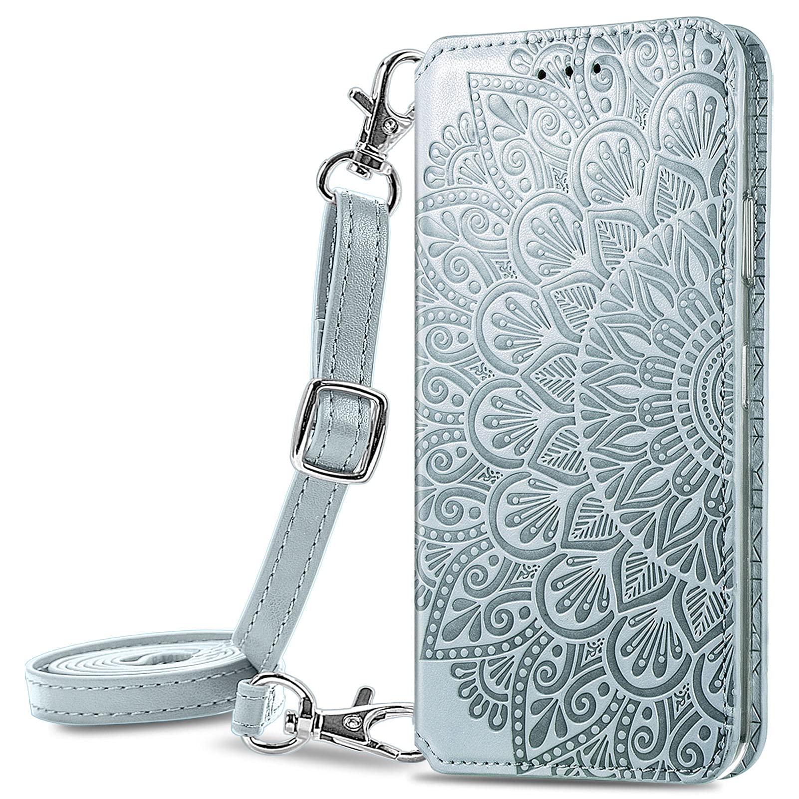HUANGTAOLI Shoulder Strap Case for Samsung Galaxy S22 Ultra - Crossbody Purse Phone Case with Magnetic Closure & Kickstand | Perfect for Travel, Shopping & Everyday Use