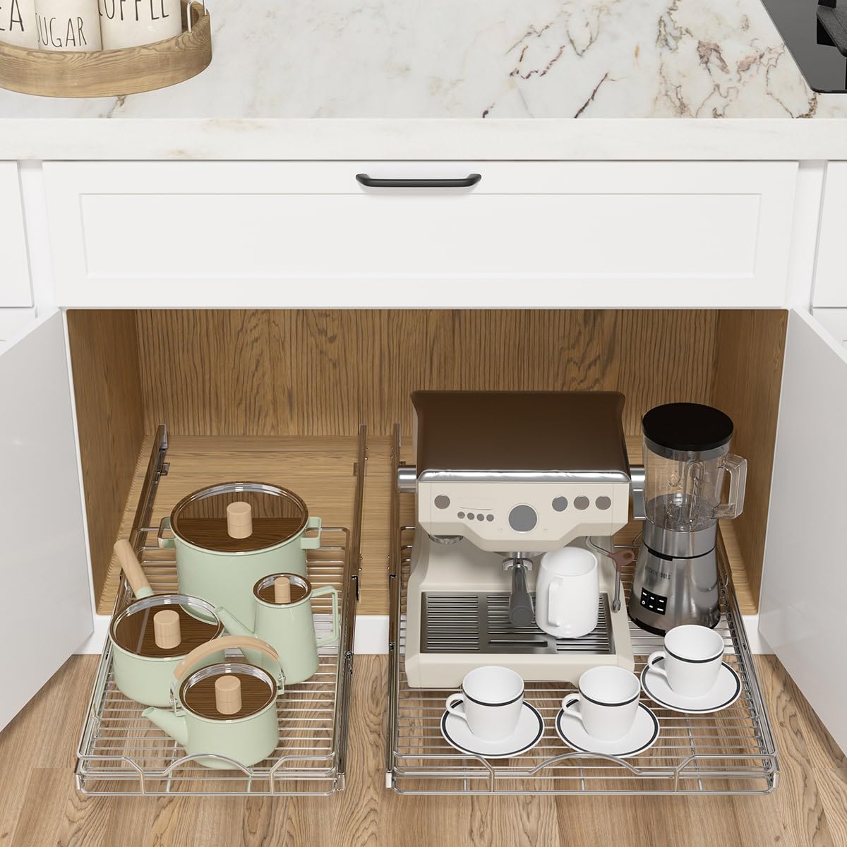 OCG Pull Out Cabinet Organizer 2 Pack - 18