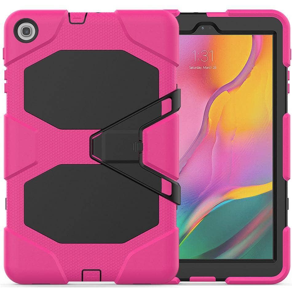 Samsung Galaxy Tab A 10.1 2019 T510 T515 Military-Grade Shockproof Rugged Case - Heavy Duty Silicone Cover for Protection | Perfect for Outdoor, Construction & Travel Use
