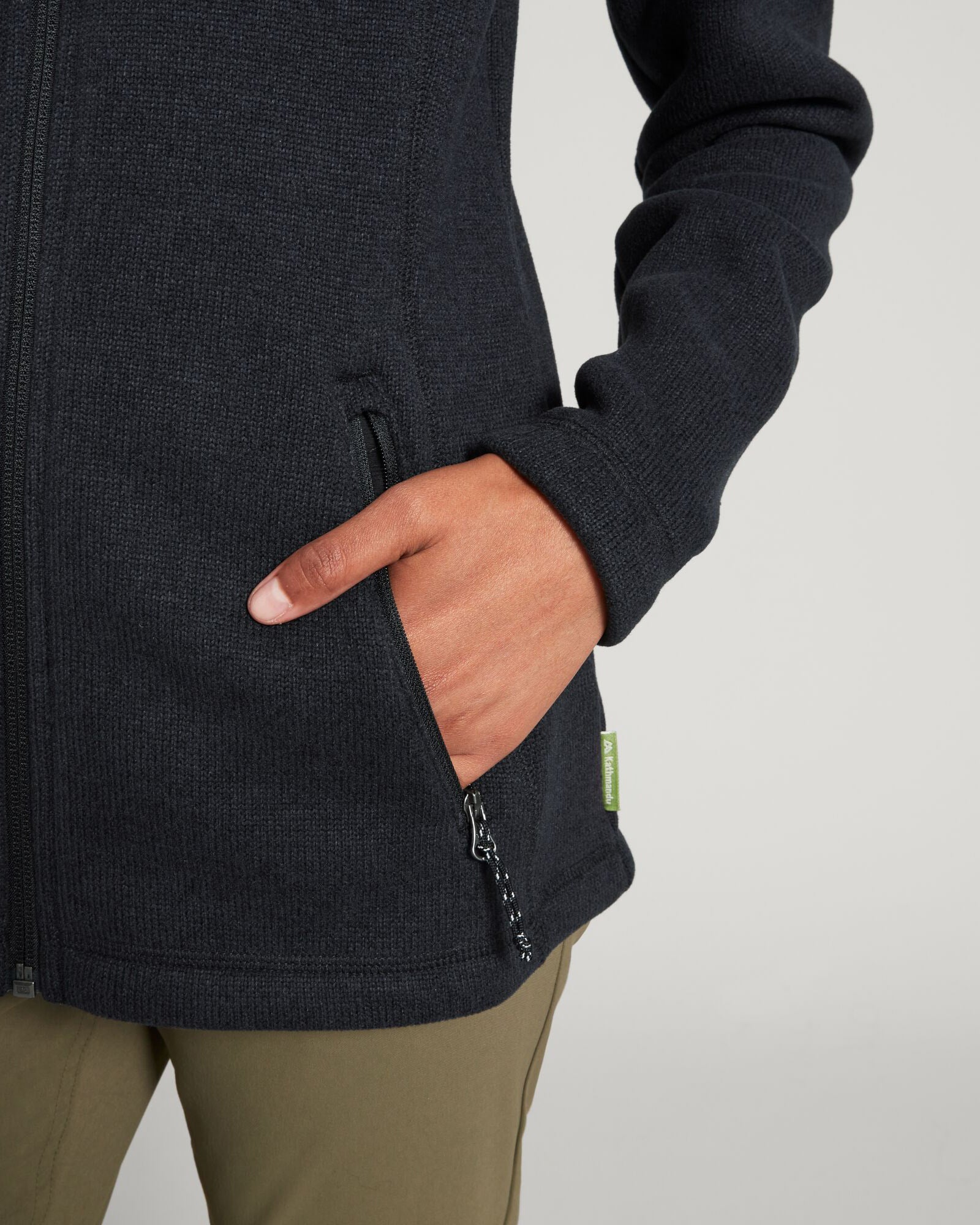 Aikman Women's Lightweight Jacket - Black Marle Color for Casual Wear & Outdoor Activities | Perfect for Fall & Spring Seasons