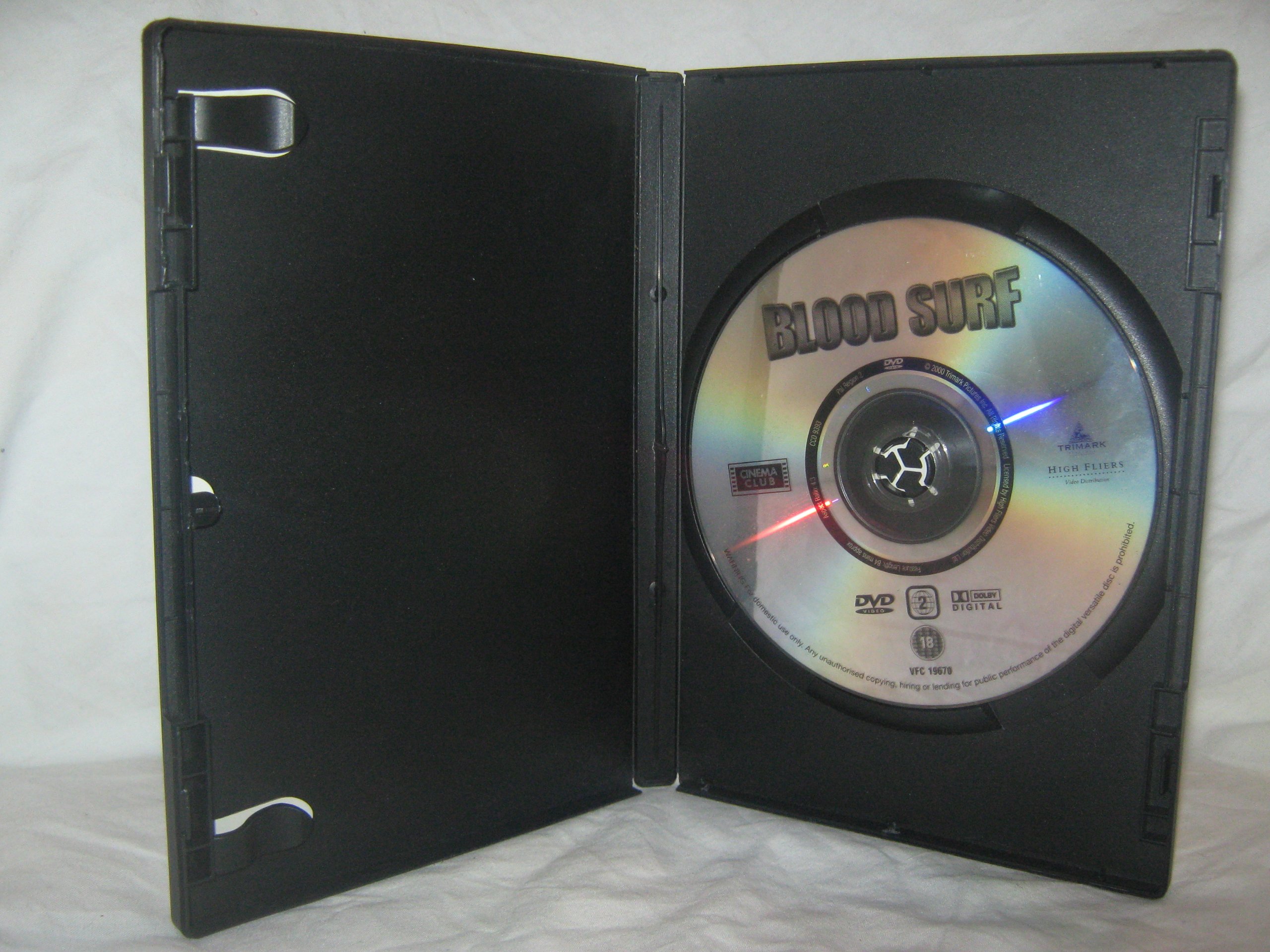 Blood Surf DVD [Region 2] - Thrilling Shark Attack Movie for Home Theater & Movie Night Entertainment