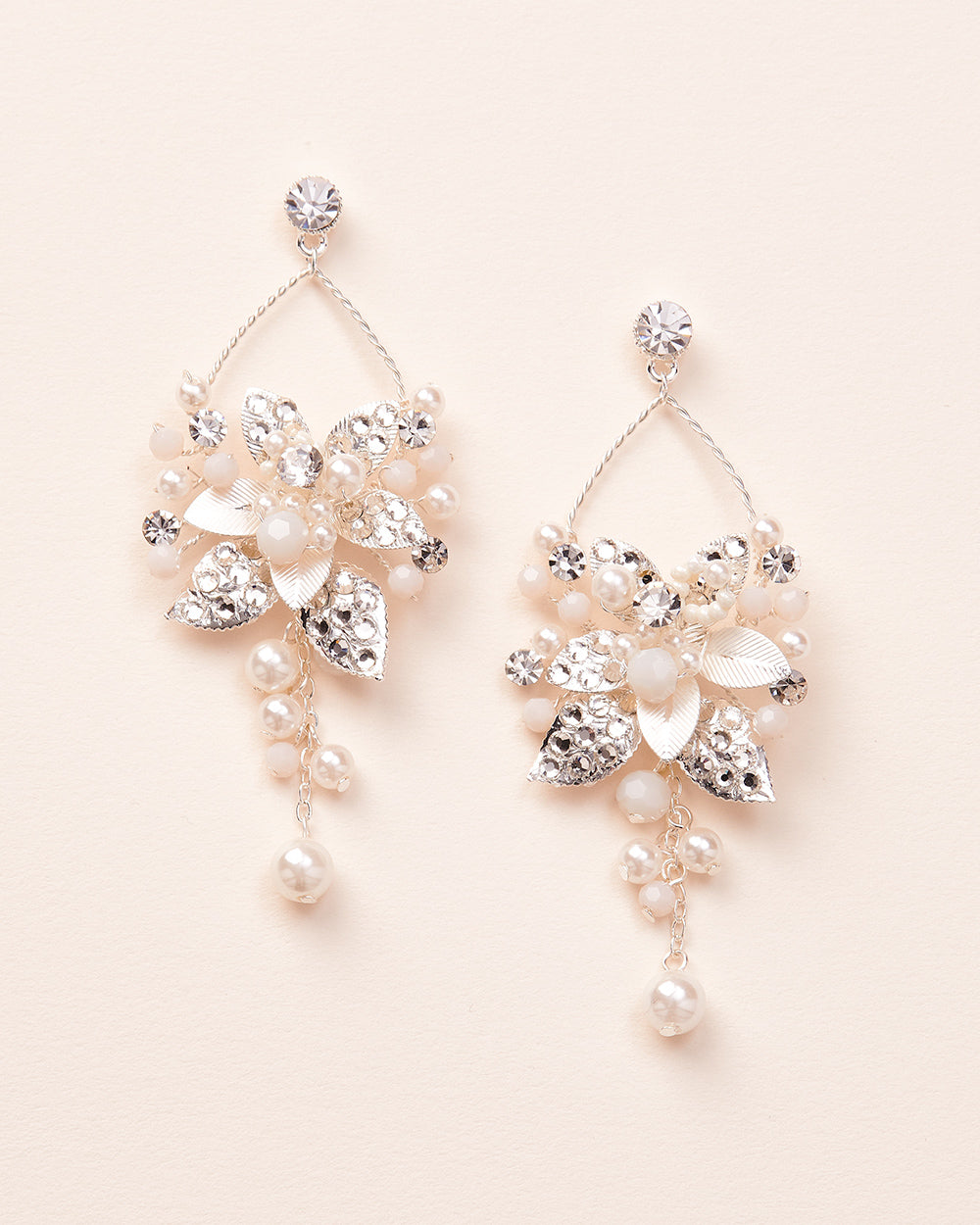 Penelope Pearl Dangle Earrings for Women - Elegant Drop Pearl Jewelry for Party, Wedding & Evening Wear
