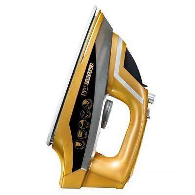 Phoenix Gold Free Flight Cordless Iron - Lightweight Cordless Travel Iron with Steamer - Perfect for Business Trips, Vacations & Wrinkle-Free Clothes Anywhere