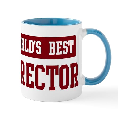 White/Blue Inside - Worlds Best Director Mug