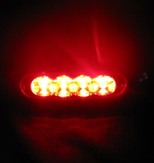 Waterproof Red LED Marker Clearance Lights with Durable Red Lens - Perfect for Trucks, Trailers & Off-Road Vehicles