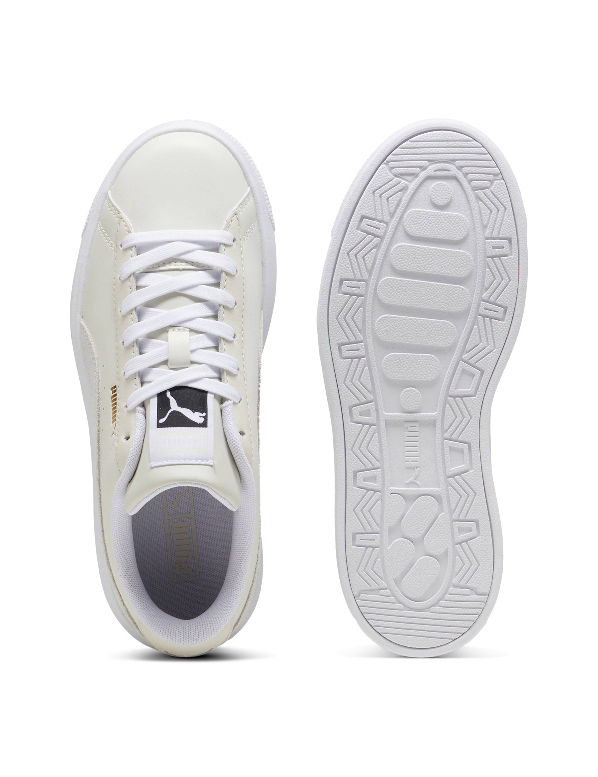 Lajla Clean Sep Sneakers - White Women's Fashion Shoes for Casual Wear & Daily Comfort