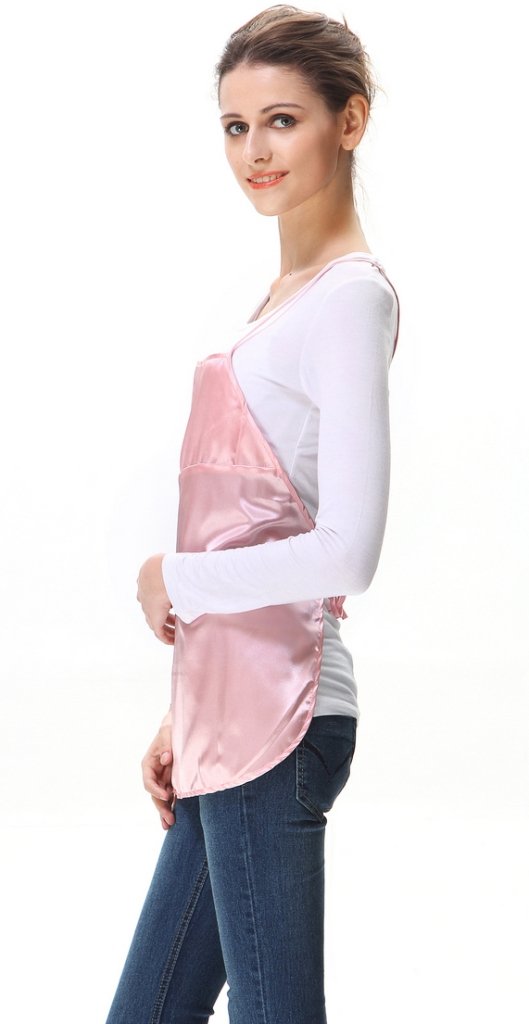 Anti-Radiation Maternity Clothes - Belly Protection Tee for Pregnant Women | EMF Shield Nursing Top in Pink | Perfect for Work, Travel & Daily Comfort (Model 8900639)