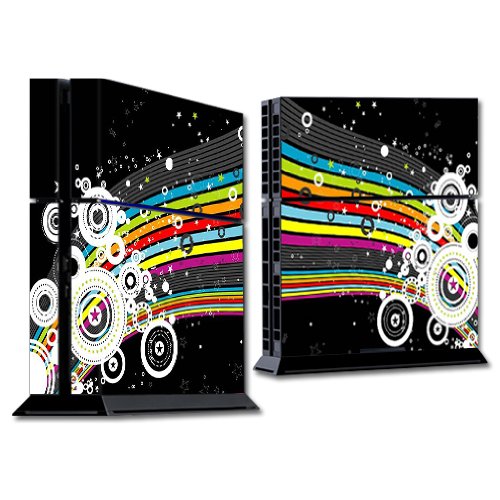 MightySkins Protective Skin Wrap Sticker for Sony PlayStation 4 (PS4) Console - Customizable Color Blast Design | Gaming Accessories for Enhanced Console Protection & Style