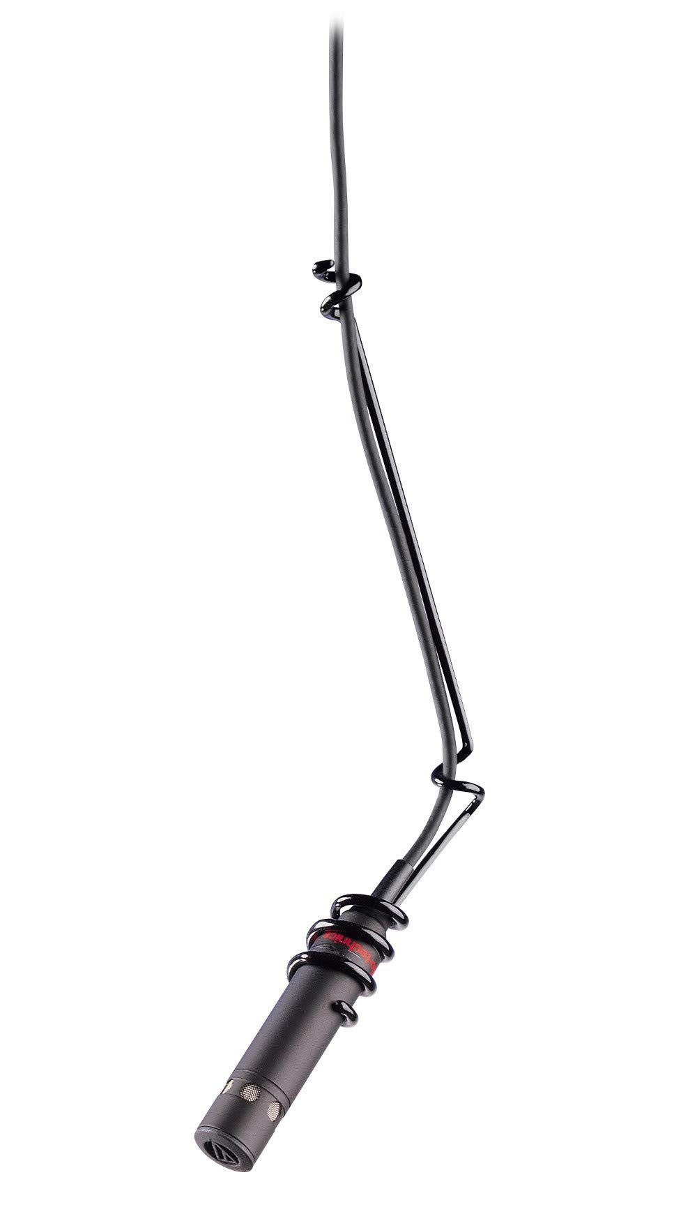 Audio-Technica PRO45 Cardioid Condenser Hanging Microphone - Professional Studio & Stage Mic for Podcasting, Live Streaming & Vocal Recording (Black)