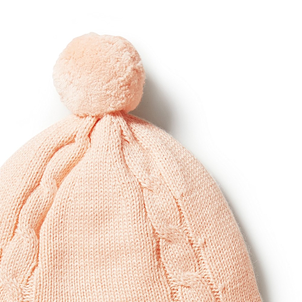 Cozy Knitted Mini Cable Bonnet for Women - Soft Winter Beanie Hat with Cable Stitch Design - Perfect for Cold Weather, Outdoor Activities & Fashion Accessories