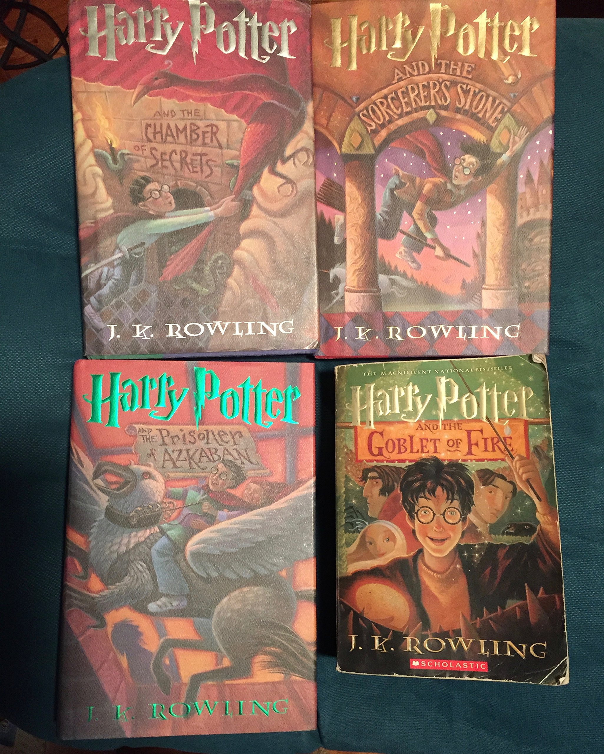 Harry Potter Complete 7-Book Hardcover Box Set by J.K. Rowling - Collectible Edition for Fans & Book Lovers - Perfect for Gifts, Home Library & Fantasy Reading