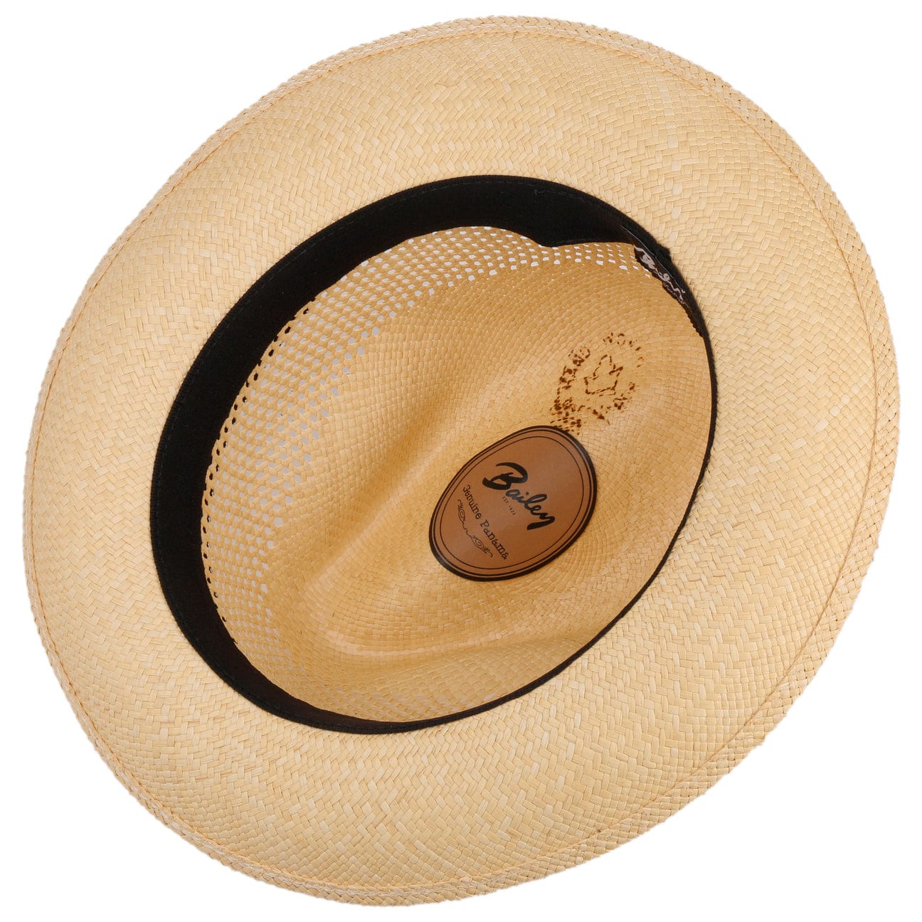 Groff Panama Hat by Bailey 1922 - Premium Handwoven Straw Hat for Men & Women - Perfect for Beach, Summer & Outdoor Activities