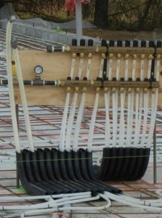 Premium 12-Loop PEX Pipe Organizer - Perfect for Plumbing, HVAC & DIY Projects - Durable Pipe Management Solution for Home & Professional Use