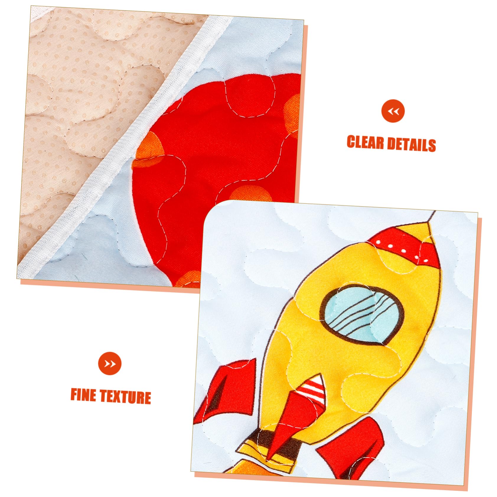 **IWOWHERO Baby Play Mat - Waterproof High Chair Floor Mat, Non-Slip Toddler Activity Mat for Indoor & Outdoor Use - Perfect for Playtime, Feeding, and Crawling**