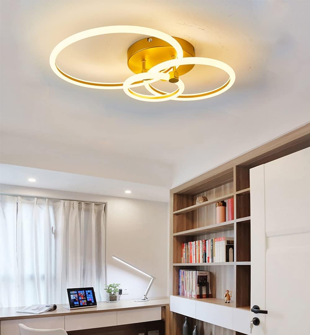 Dimmable LED Superhero Round Ceiling Light for Boys Bedroom - Astronaut Themed Kids Room Lamp with Remote Control, Flush Mount Modern Fixture | Perfect for Children's Room Decor, Christmas & Birthday Gifts