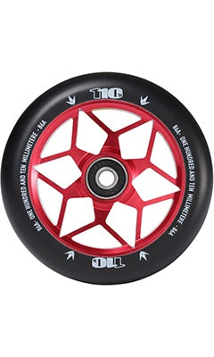 Envy Diamond Scooter Wheels 110mm Red - High Performance Wheels for Pro Scooters - Perfect for Street Riding & Skate Park Tricks