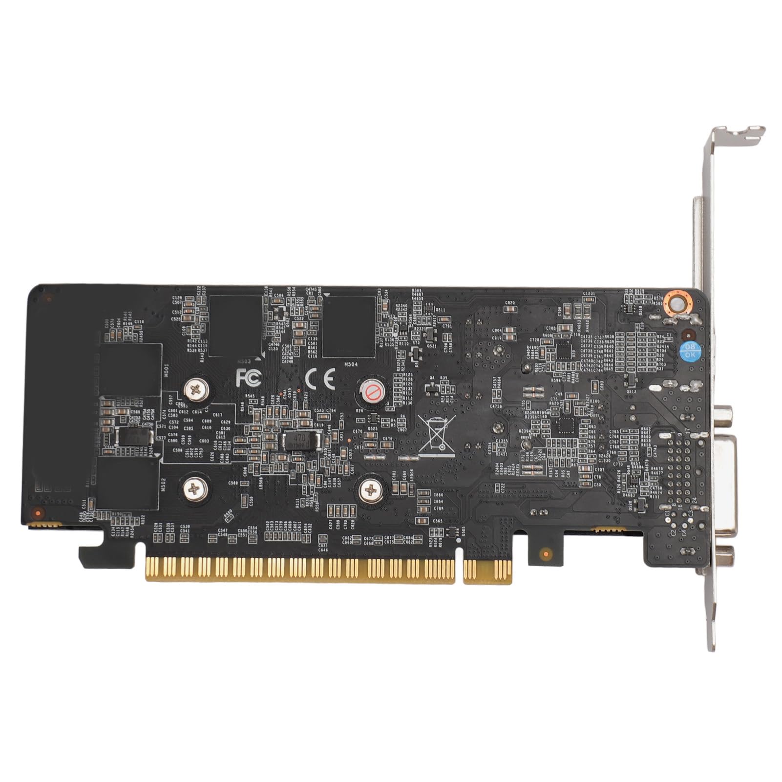 NVIDIA GeForce GTX 1050 Ti 4GB GDDR5 128-bit Gaming Graphics Card with Cooling Fan - HDMI, DVI, DisplayPort - Perfect for PC Gaming, Video Editing & 4K Multimedia