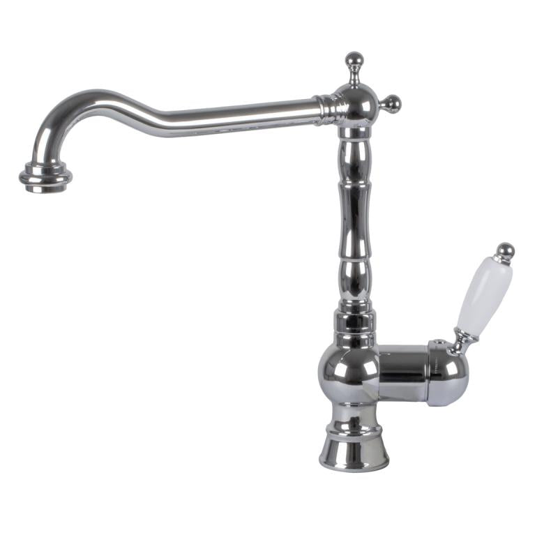 Nottingham Kitchen Faucet in Chrome - High-Quality Stainless Steel Mixer Tap for Modern Sinks, Perfect for Cooking, Washing Dishes & Home Renovation