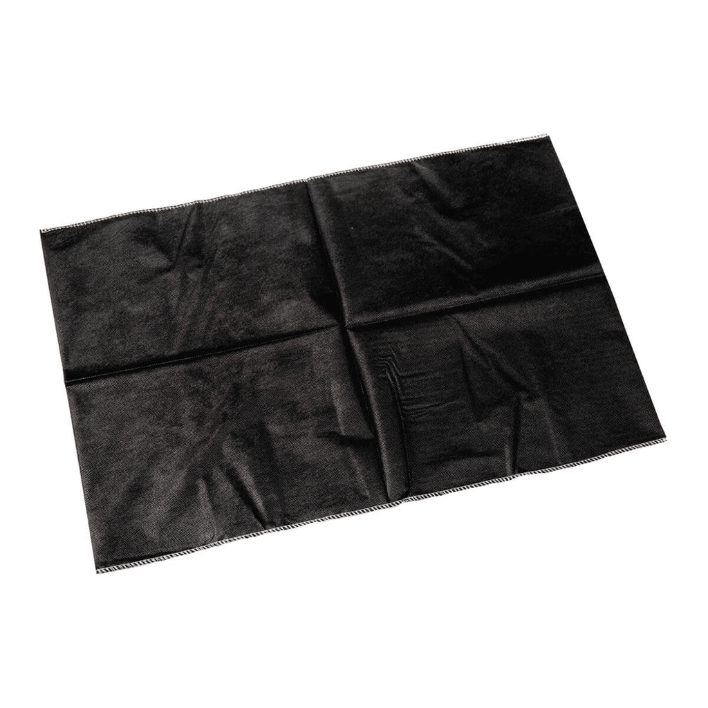 Disposable Pillow Case Covers - Black, 50 Count | Soft Hypoallergenic Pillow Protectors for Travel, Hotels & Hospitals | Breathable Single Use Pillow Covers for Hygiene & Comfort