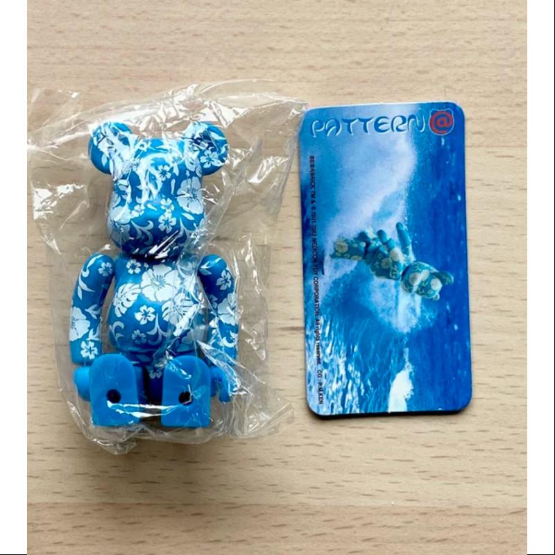 Be@rbrick Series 4 Blue and White Porcelain Pattern Collectible Figure - Limited Edition Bearbrick Art Toy for Display & Collection - Perfect for Home Decor, Office Display, and Anime Fans Gifts