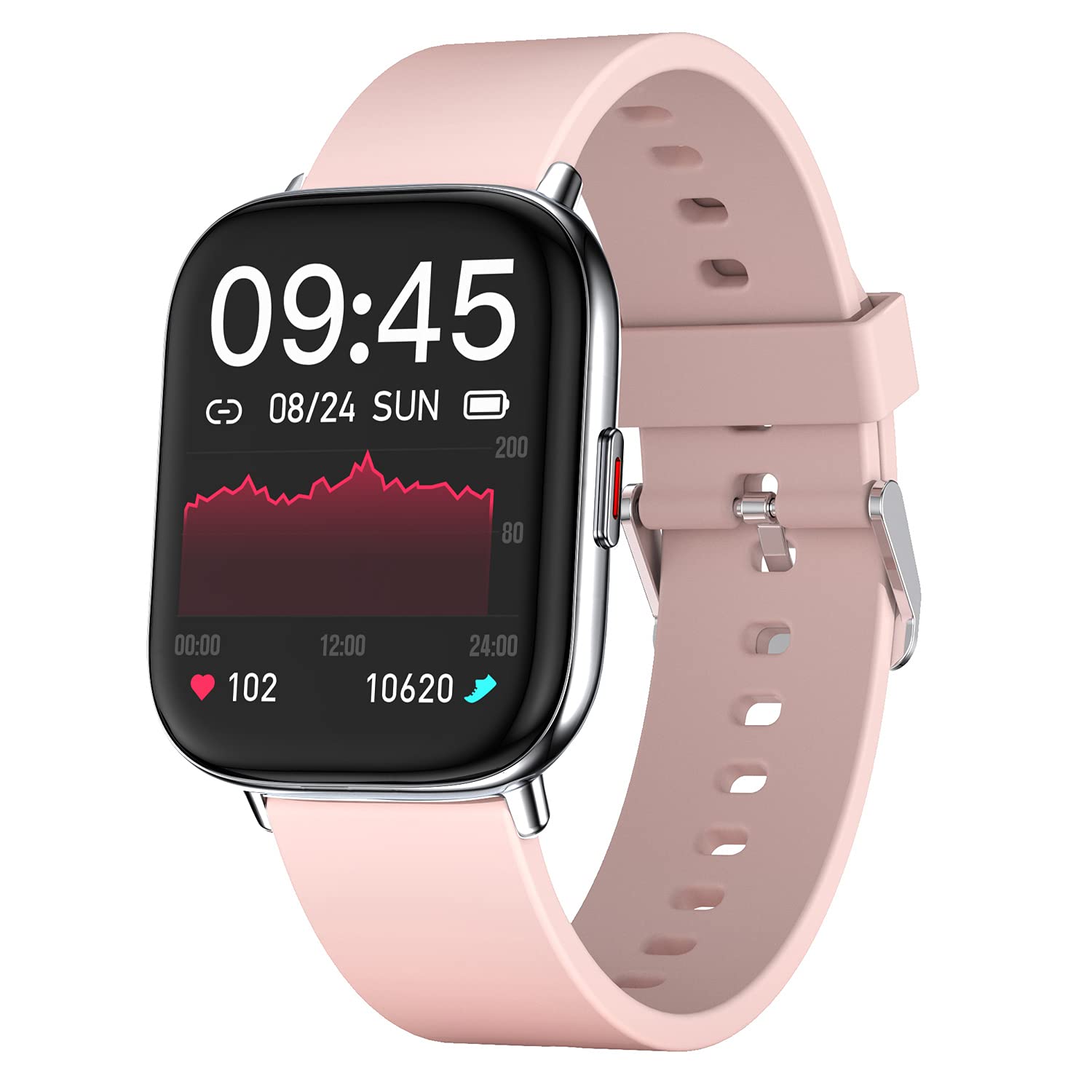 Elexus Smart Watch - Fitness Tracker with Heart Rate Monitor for Men & Women | Waterproof Activity Tracker for Sports & Daily Use