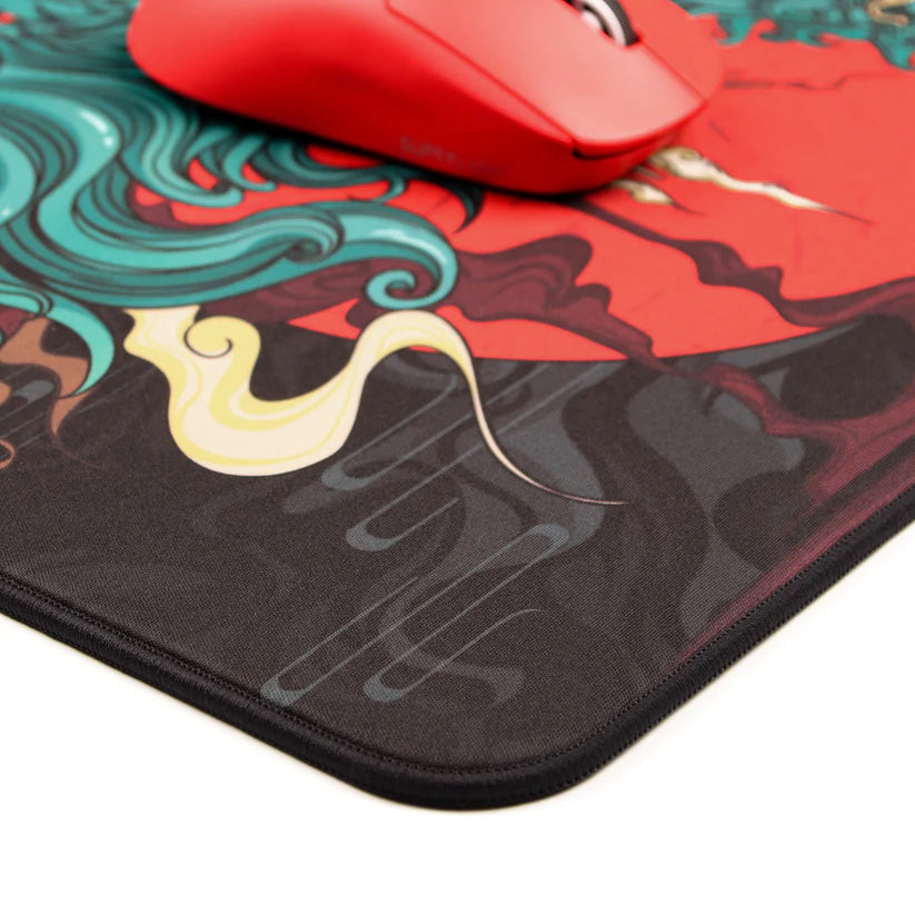 Quinsui 3 Large Extended Gaming Mouse Pad - Non-Slip Rubber Base, Smooth Surface for PC, Laptop & Console Gaming - Perfect for FPS, MOBA & Office Work