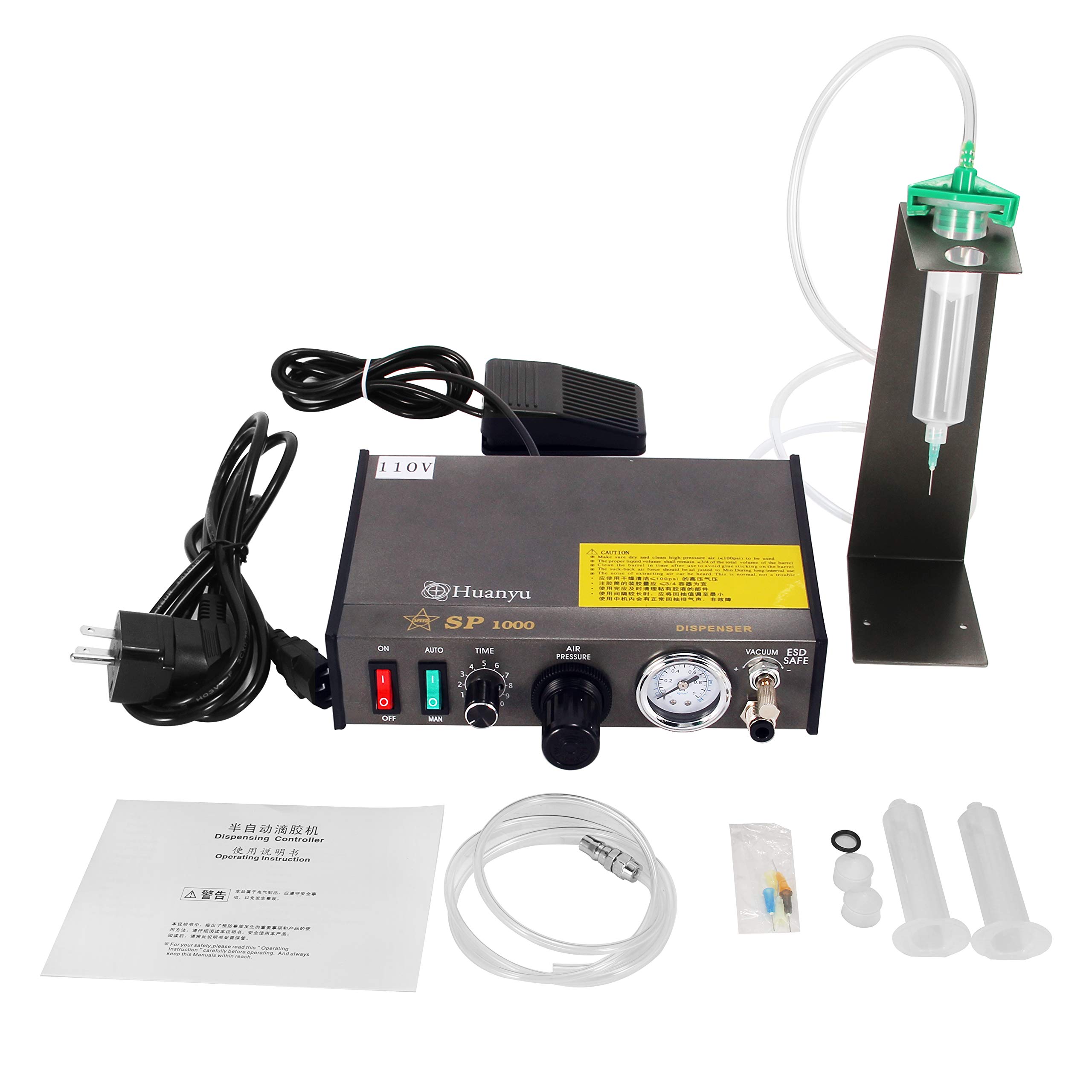 SP-1000 Semi Automatic Dispensing Machine for Glue, Sealant & Adhesives - Perfect for DIY Projects, Industrial Use & Home Repairs