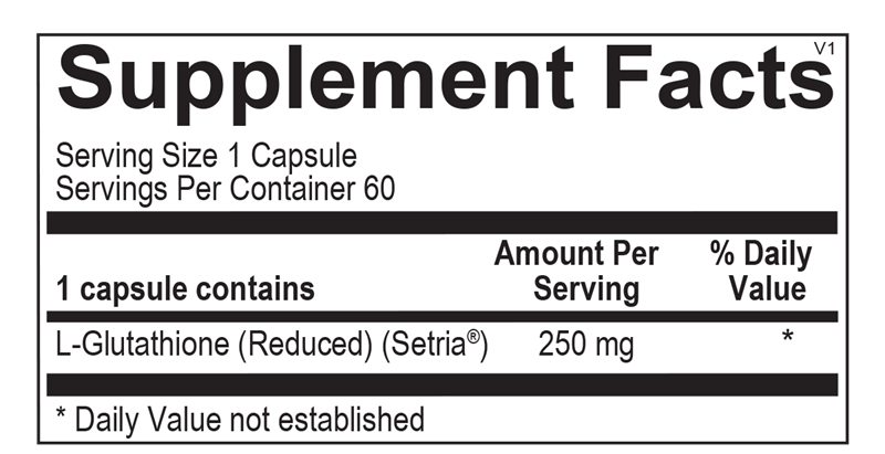 OrthoMolecular Products L-Glutathione Supplement - 500mg Capsules for Immune Support & Antioxidant Benefits | Boost Skin Health & Detoxification | Ideal for Daily Wellness & Anti-Aging Routine