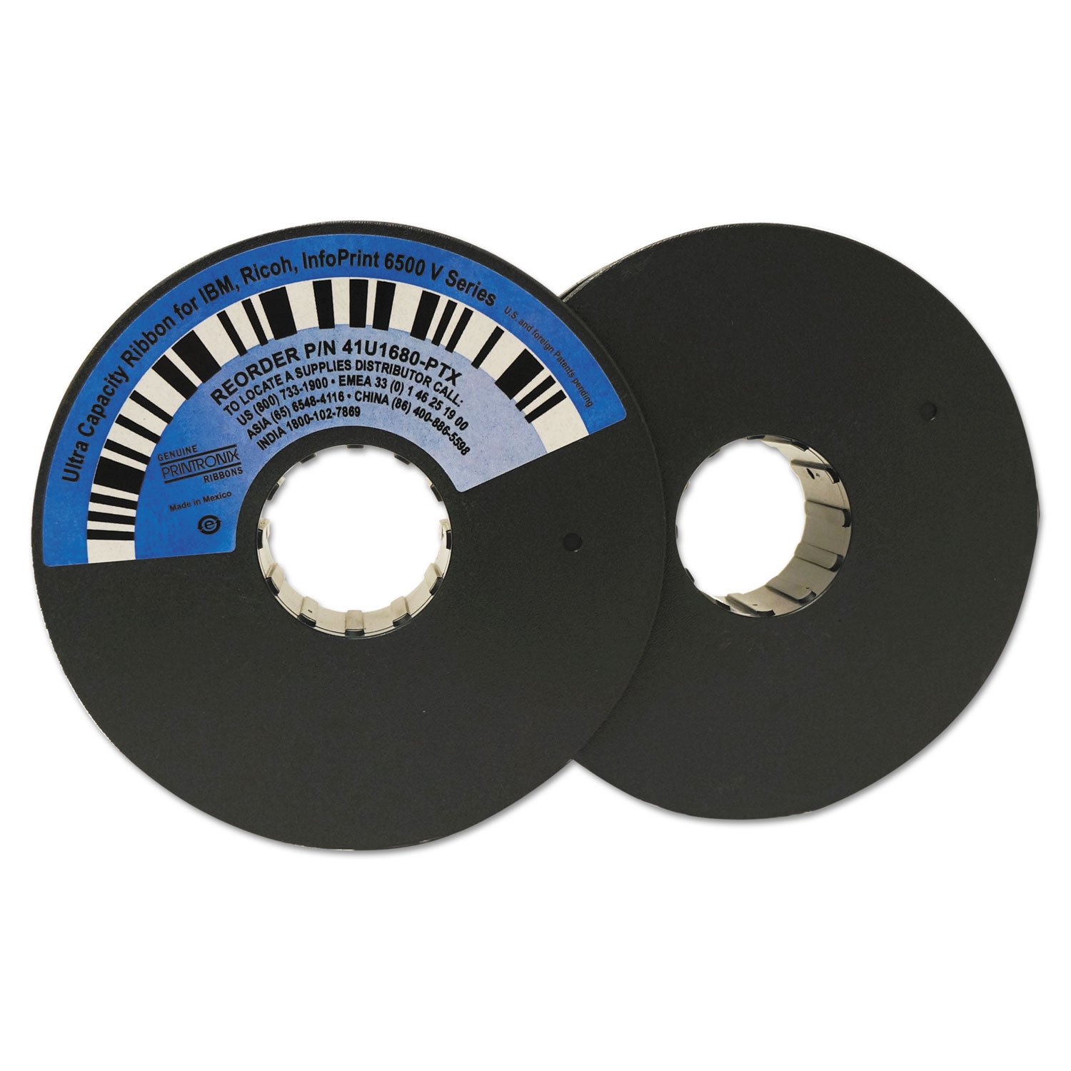 Printronix 45U3895PTX High-Yield Black Printer Ribbon - Extended Life Thermal Transfer Ribbon for Printronix Printers - Perfect for Retail, Warehouse & Shipping Label Printing