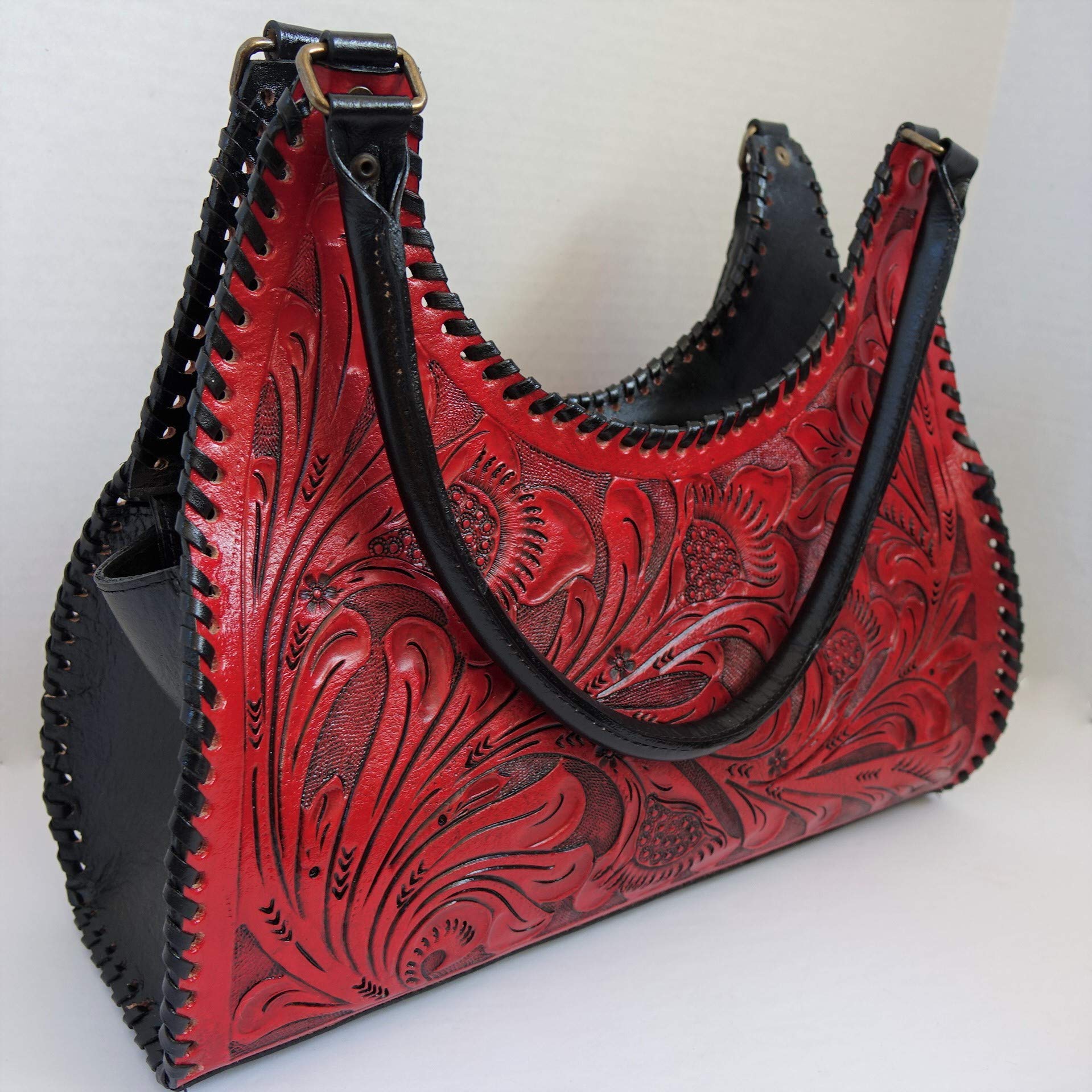 Authentic Handmade Mexican Leather Hobo Bag - Crossbody Boho Purse for Women, Perfect for Travel, Shopping & Everyday Use