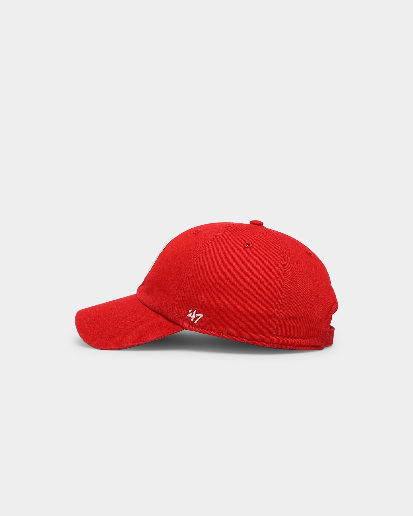 47 Brand Boston Red Sox 'Red Chile' Adjustable Strapback Hat - Red/Natural - Perfect for Baseball Games, Sports Events & Casual Wear