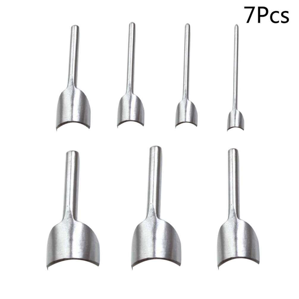 7-Piece Leather Punching and Sewing Tool Kit - Professional Leather Craft Supplies for DIY Projects, Upholstery, and Handmade Accessories
